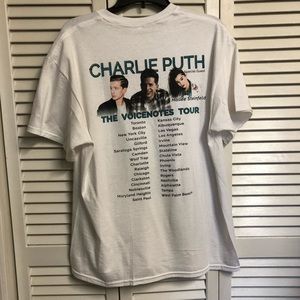 Charlie Puth t shirt
